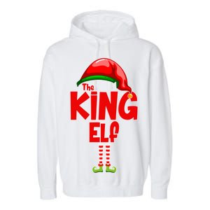 The King Elf Christmas Garment-Dyed Fleece Hoodie