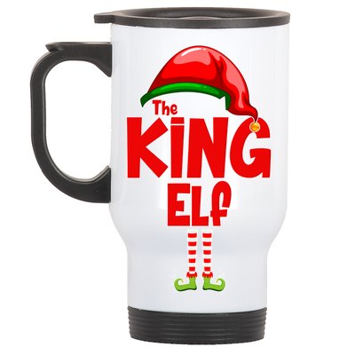 The King Elf Christmas Stainless Steel Travel Mug