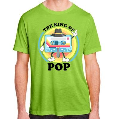 The King of Pop Retro Cassette Tape Adult ChromaSoft Performance T-Shirt