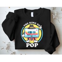 The King of Pop Retro Cassette Tape Sweatshirt