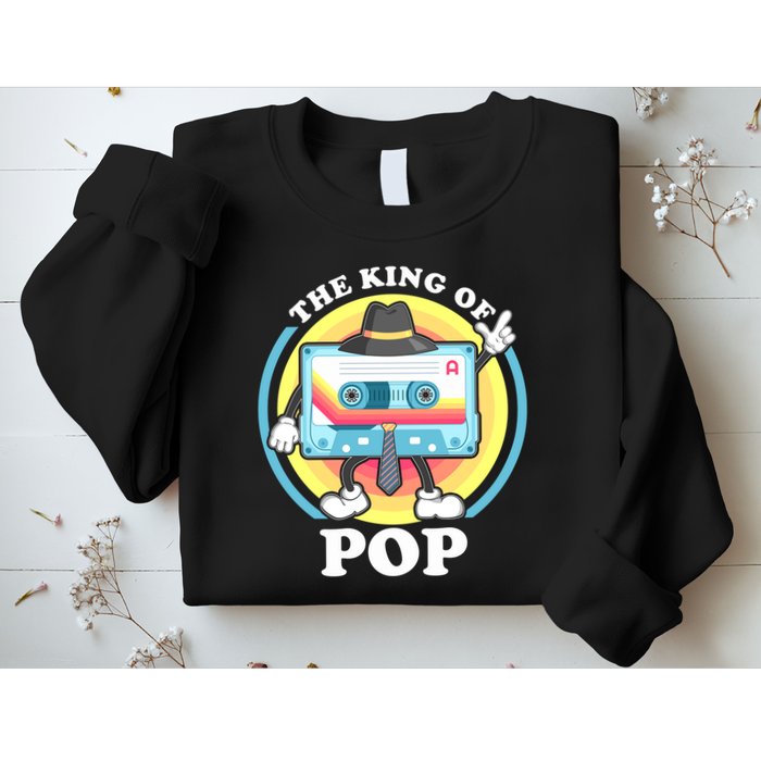 The King of Pop Retro Cassette Tape Sweatshirt