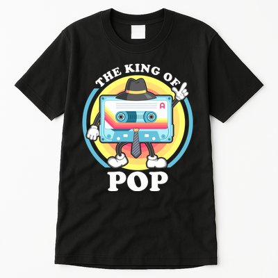 The King of Pop Retro Cassette Tape Tall T-Shirt
