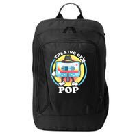 The King of Pop Retro Cassette Tape City Backpack