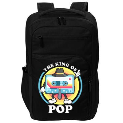 The King of Pop Retro Cassette Tape Impact Tech Backpack