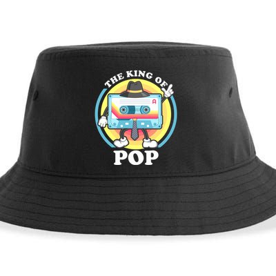 The King of Pop Retro Cassette Tape Sustainable Bucket Hat