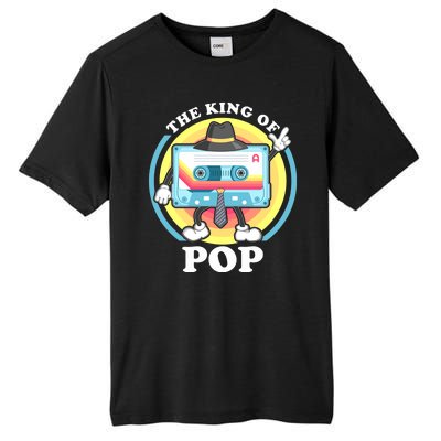 The King of Pop Retro Cassette Tape Tall Fusion ChromaSoft Performance T-Shirt