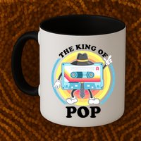 The King of Pop Retro Cassette Tape Mug