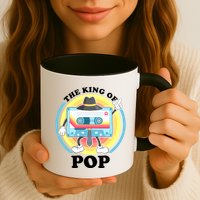 The King of Pop Retro Cassette Tape Mug