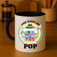 The King of Pop Retro Cassette Tape Mug