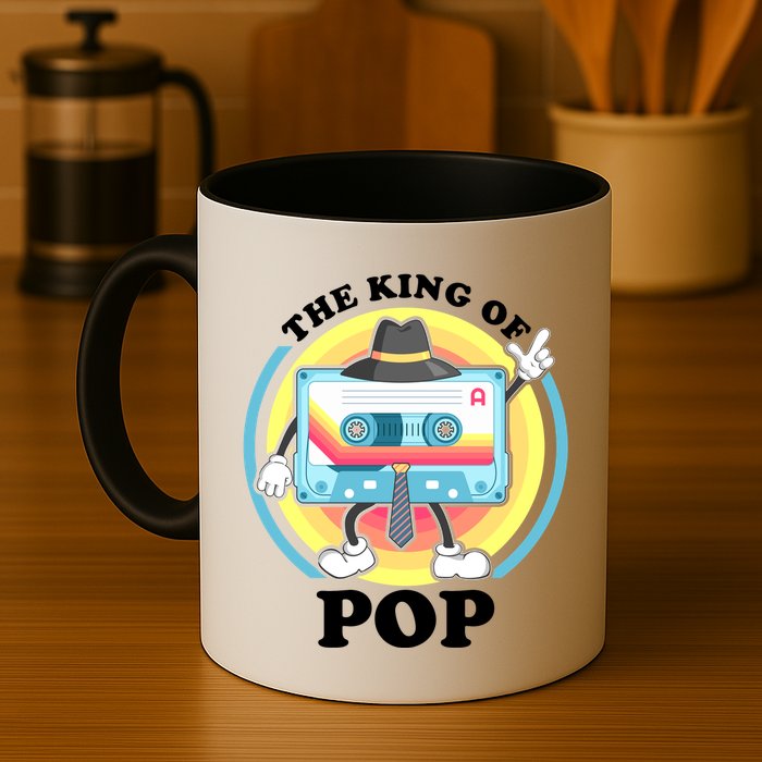 The King of Pop Retro Cassette Tape Mug