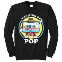 The King of Pop Retro Cassette Tape Tall Sweatshirt