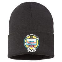 The King of Pop Retro Cassette Tape Sustainable Knit Beanie