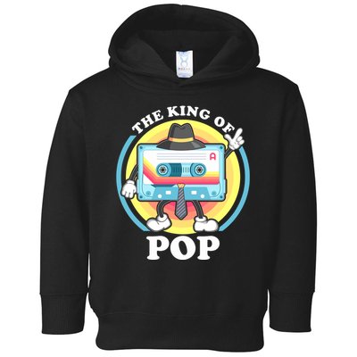The King of Pop Retro Cassette Tape Toddler Hoodie