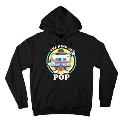 The King of Pop Retro Cassette Tape Tall Hoodie