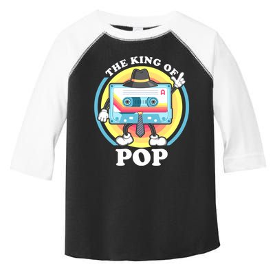 The King of Pop Retro Cassette Tape Toddler Fine Jersey T-Shirt