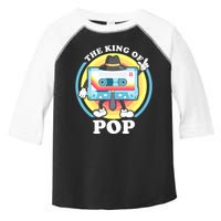 The King of Pop Retro Cassette Tape Toddler Fine Jersey T-Shirt