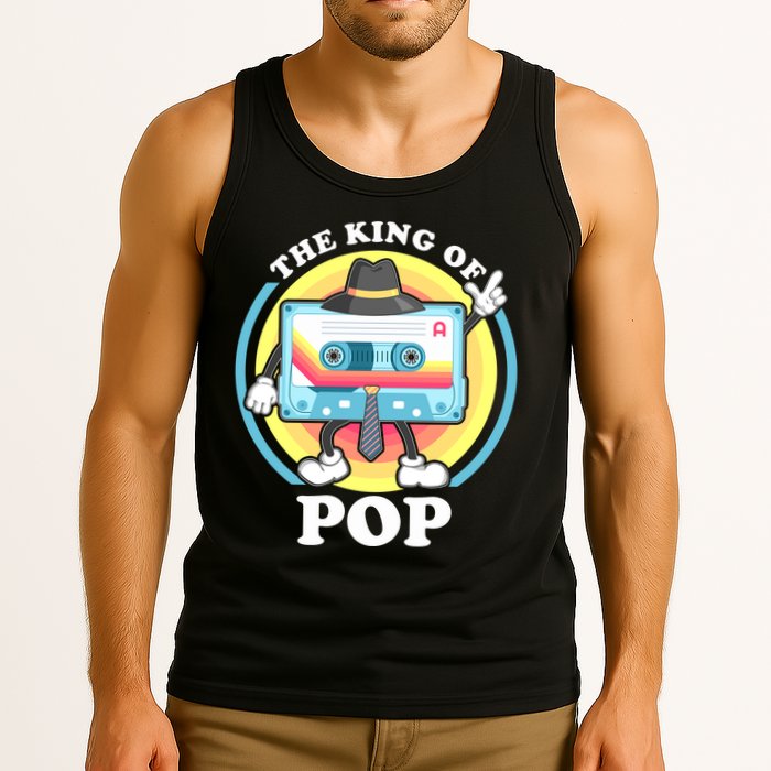 The King of Pop Retro Cassette Tape Tank Top
