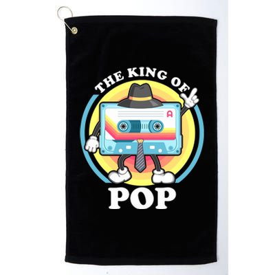 The King of Pop Retro Cassette Tape Platinum Collection Golf Towel