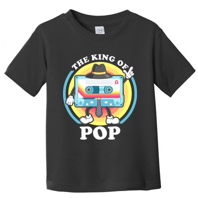 The King of Pop Retro Cassette Tape Toddler T-Shirt