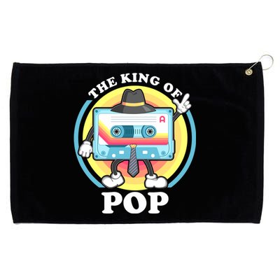 The King of Pop Retro Cassette Tape Grommeted Golf Towel