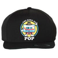 The King of Pop Retro Cassette Tape Wool Snapback Cap