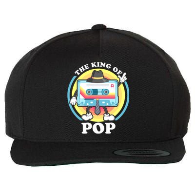 The King of Pop Retro Cassette Tape Wool Snapback Cap