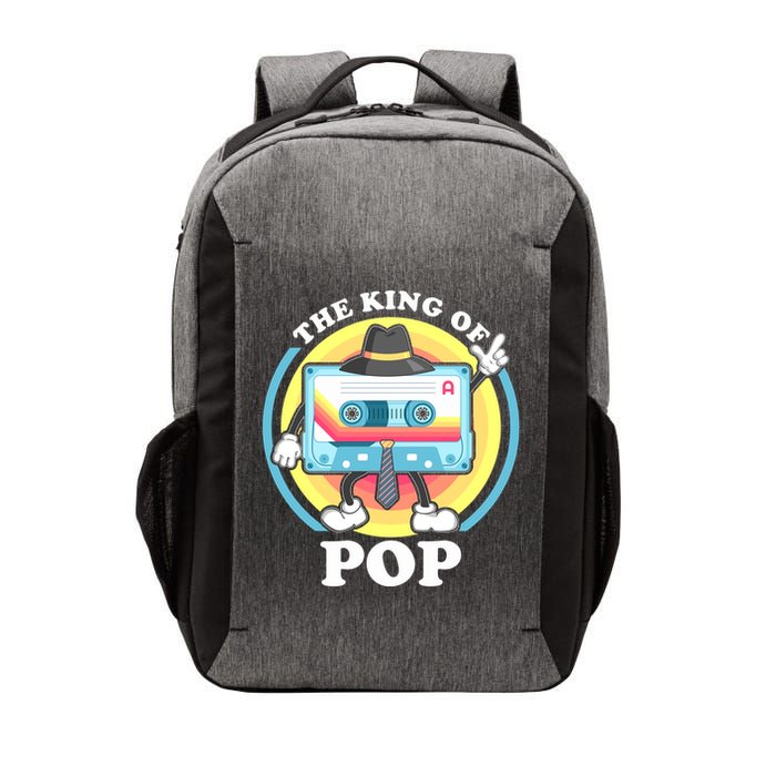 The King of Pop Retro Cassette Tape Vector Backpack