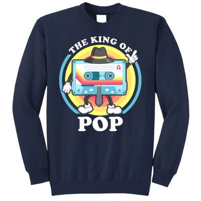 The King of Pop Retro Cassette Tape Tall Sweatshirt