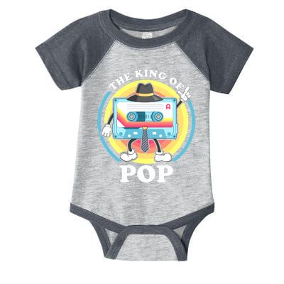 The King of Pop Retro Cassette Tape Infant Baby Jersey Bodysuit