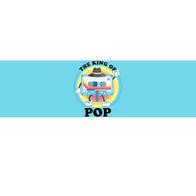 The King of Pop Retro Cassette Tape Bumper Sticker