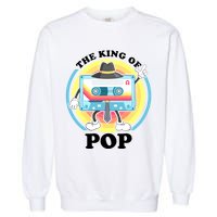 The King of Pop Retro Cassette Tape Garment-Dyed Sweatshirt