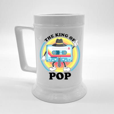 The King of Pop Retro Cassette Tape Beer Stein