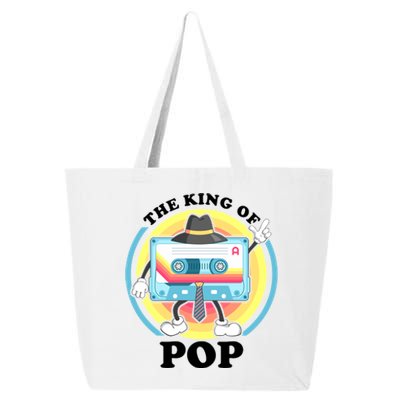 The King of Pop Retro Cassette Tape 25L Jumbo Tote