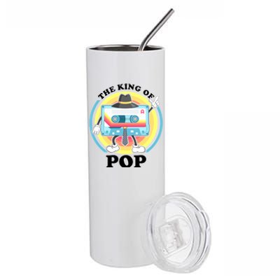 The King of Pop Retro Cassette Tape Stainless Steel Tumbler