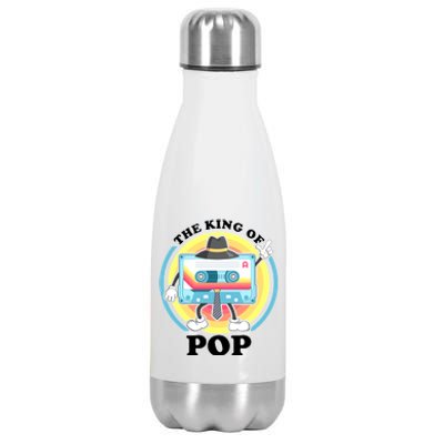 The King of Pop Retro Cassette Tape Stainless Steel Insulated Water Bottle