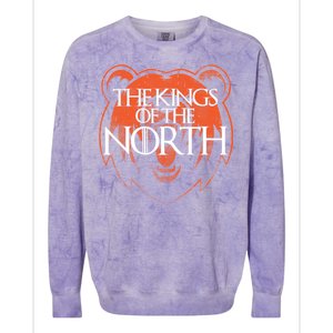 The Kings Of The North Chicago Football Colorblast Crewneck Sweatshirt