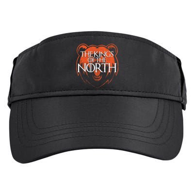 The Kings Of The North Chicago Football Adult Drive Performance Visor