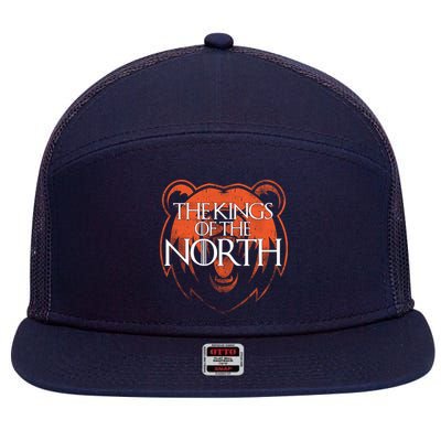 The Kings Of The North Chicago Football 7 Panel Mesh Trucker Snapback Hat
