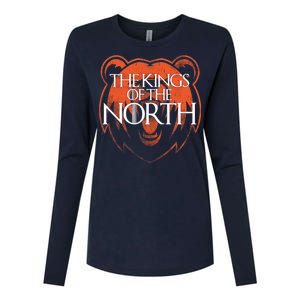 The Kings Of The North Chicago Football Womens Cotton Relaxed Long Sleeve T-Shirt