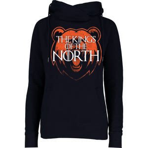 The Kings Of The North Chicago Football Womens Funnel Neck Pullover Hood