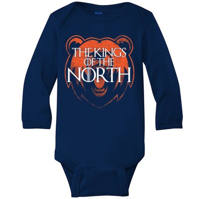 The Kings Of The North Chicago Football Baby Long Sleeve Bodysuit