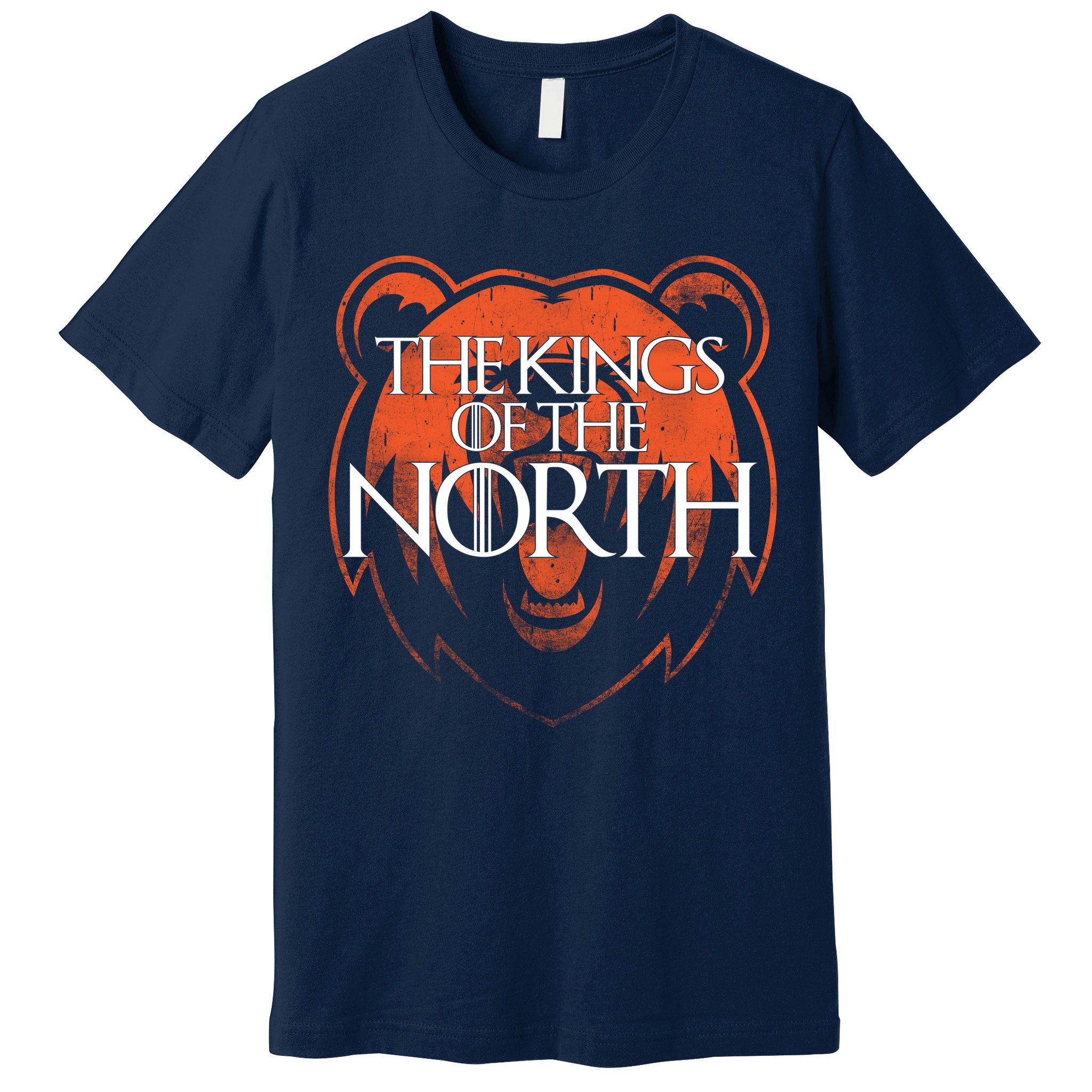 The Kings Of The North Chicago Football Premium T-Shirt