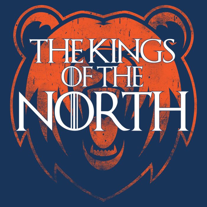 The Kings Of The North Chicago Football Baby Bodysuit