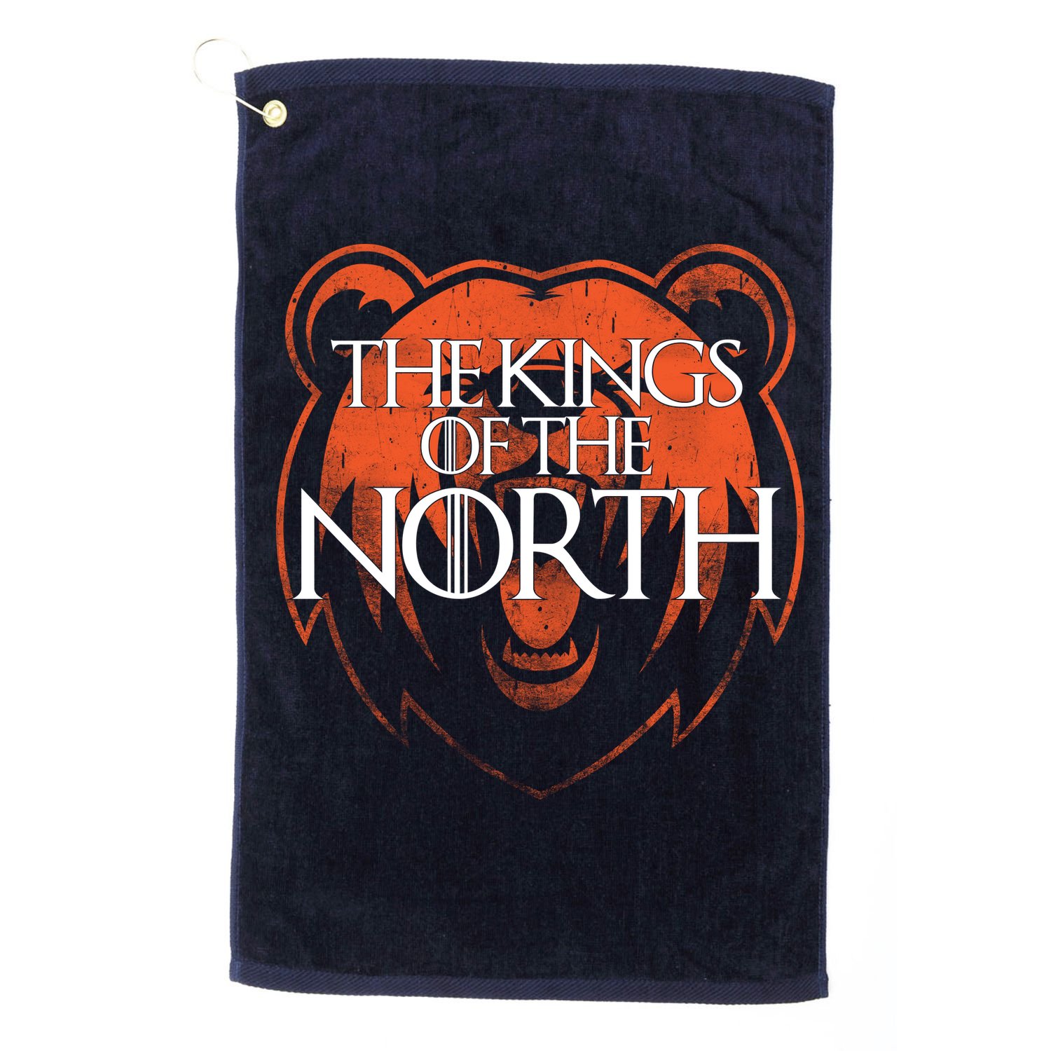 The Kings Of The North Chicago Football Golf Towel