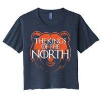 The Kings Of The North Chicago Football Women's Crop Top Tee