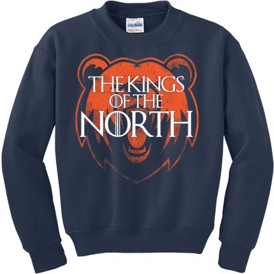 The Kings Of The North Chicago Football Kids Sweatshirt