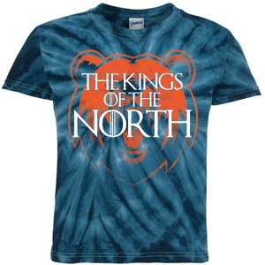 The Kings Of The North Chicago Football Kids Tie-Dye T-Shirt