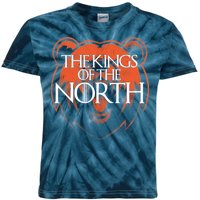 The Kings Of The North Chicago Football Kids Tie-Dye T-Shirt