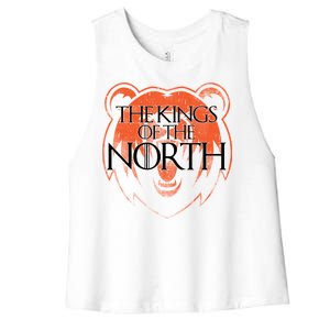 The Kings Of The North Chicago Football Women's Racerback Cropped Tank