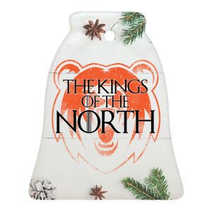 The Kings Of The North Chicago Football Ceramic Bell Ornament